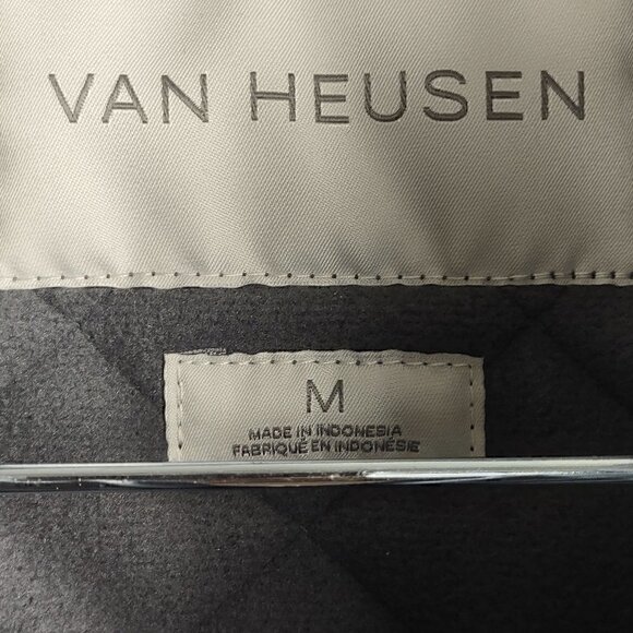 Van Heusen Women's Gray Quilted Vest Size Medium - Picture 6 of 8